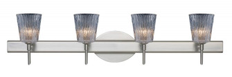 Besa Wall Nico 4 Satin Nickel Clear Stone 4x5W LED (127|4SW-512500-LED-SN)