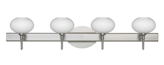 Besa Wall Lasso Satin Nickel Opal Matte 4x5W LED (127|4SW-561207-LED-SN)