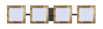 Besa Wall Alex Bronze Opal/Gold Foil 4x5W LED (127|4WS-7735GF-LED-BR)