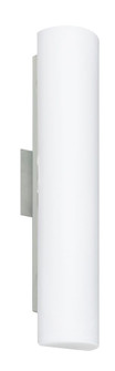 Besa Wall Baaz 20 Satin Nickel Opal Matte 2x9W LED (127|786007-LED-SN)