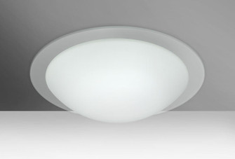 Besa Ceiling Ring 15 White/Clear 1x17W LED (127|977100C-LED)