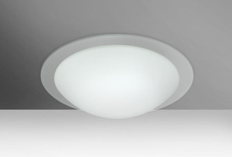 Besa Ceiling Ring 13 White/Clear 1x10W LED (127|977200C-LED)