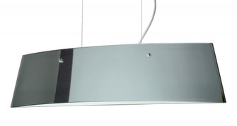 Besa Pendant Silhouette 28 Polished Nickel Mirror/Frost 3x5W LED (127|LS3-4454MR-LED-PN)