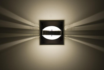 Besa Optos Wall Frost/Frost Chrome 1x5W LED (127|OPTOS1W-FRFR-LED-CR)