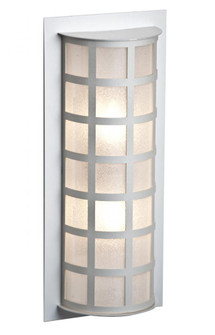 Besa Outdoor Scala 20 Brushed Aluminum Glitter Glass 2x9W LED (127|SCALA20-GL-LED-BA)