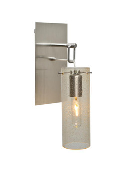Besa Juni 10 Wall Pendant, Gold Bubble, Satin Nickel Finish, 1x60W Medium Base (127|1WP-JUNI10GD-SN)