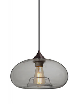 Besa Pendant Bana Bronze Smoke 1x4W LED Filament (127|1JT-BANASM-EDIL-BR)