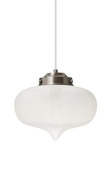 Besa Mira Pendant Satin Nickel Frost 1x60W T10 (127|1JT-MIRAFR-SN)