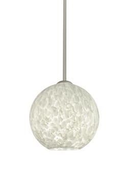 Besa Coco 8 Stem Pendant, Carrera, Satin Nickel Finish, 1x60W Medium Base (127|1TT-COCO819-SN)