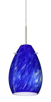 Besa Pendant for Multiport Canopy Pera 6 Satin Nickel Blue Cloud 1x50W E12 base (127|B-171386-SN)