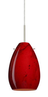 Besa Pendant for Multiport Canopy Pera 6 Satin Nickel Magma 1x5W LED (127|B-1713MA-LED-SN)