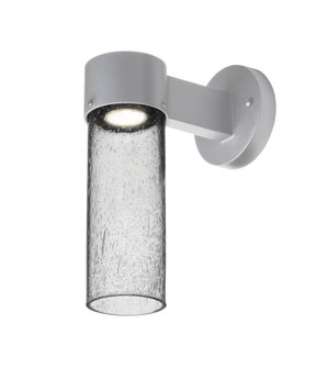 Besa, Juni 10 Outdoor Sconce, Clear Bubble, Silver Finish, 1x4W LED (127|JUNI10CL-WALL-LED-SL)