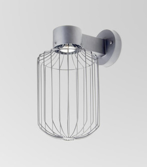 Besa, Sultana Cylinder Wall Sconce, Silver Finish, 1x4W LED (127|SULTANA-C-WALL-LED-SL)