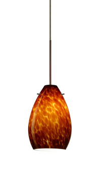 Besa Pendant For Mulitport Canopy Pera 6 Bronze Amber Cloud 1x5W LED (127|X-171318-LED-BR)