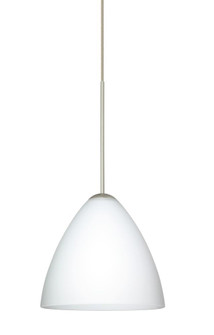 Besa Pendant For Multport Canopy Mia Satin Nickel Opal Matte 1x5W LED (127|X-177907-LED-SN)