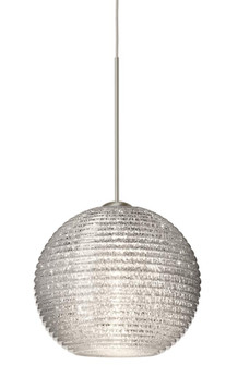 Besa Pendant For Multiport Canopy Kristall 6 Satin Nickel Glitter 1x5W LED (127|X-4615GL-LED-SN)