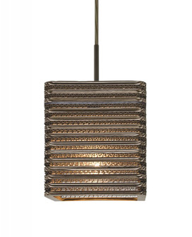 Besa, Kirk 6 Cord Pendant, Bronze Finish, 1x9W LED (127|1JT-KIRK6-LED-BR)