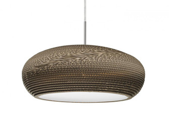 Besa, Venus Cord Pendant, Satin Nickel Finish, 1x9W LED (127|1JT-VENUS-LED-SN)