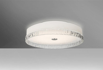 Besa, Paco 12 Ceiling, Opal/Clear Stone, Finish, 1x16W LED (127|PACO12CLC-LED)