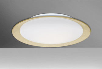 Besa, Tuca 19 Ceiling, Opal/Gold Foil,  Finish, 1x24W LED (127|TUCA19GFC-LED)