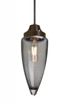 Besa, Sulu Cord Pendant, Smoke Bubble, Bronze Finish, 1x60W Medium Base (127|1JC-SULUSM-BR)
