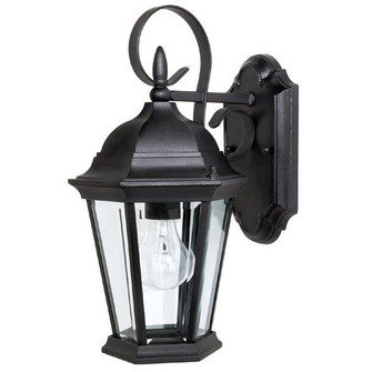 1 Light Outdoor Wall Lantern (42|9726BK)