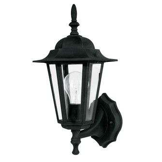 1 Light Outdoor Wall Lantern (42|9825BK)