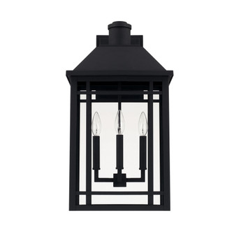 3 Light Outdoor Wall Lantern (42|927131BK)