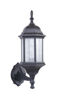 Hex Style Cast 1 Light Small Outdoor Wall Lantern in Textured Black (20|Z290-TB)