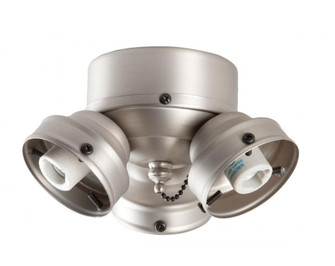 Universal 3 Light Fitter in Brushed Satin Nickel (20|F300-BN-LED)