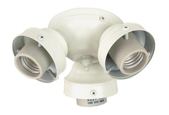 Universal 3 Light Fitter in White (20|F300-W-LED)