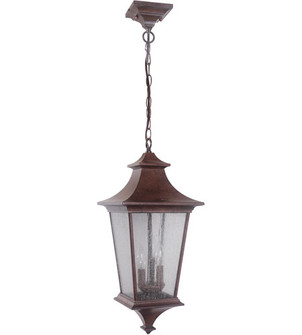 Argent II 3 Light Outdoor Pendant in Aged Bronze (20|Z1371-AG)