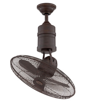 Bellows III 18'' 3-Blade Indoor/Outdoor (Damp) Ceiling Fan in Aged Bronze Textured w/ Aged Bronze (20|BW321AG3)