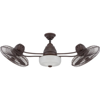 Bellows II 48'' 6-Blade Indoor/Outdoor (Damp) Ceiling Fan in Aged Bronze Textured w/ Aged Bronze  (20|BW248AG6)