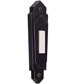 Surface Mount Contemporary LED Lighted Push Button in Antique Bronze (20|PB3032-AZ)