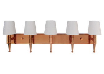 Ella 5 Light Vanity in Satin Brass (20|44605-SB)