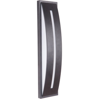 Luna 1 Light Small LED Outdoor Pocket Sconce in Midnight (20|Z9402-MN-LED)