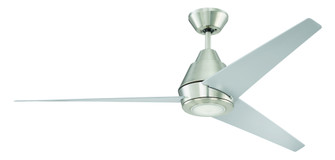 Acadian 56'' 3-Blade Ceiling Fan in Brushed Polished Nickel w/ Brushed Nickel Blades (20|ACA56BNK3)