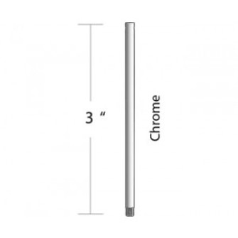 3'' Downrod in Chrome (20|DR3CH)