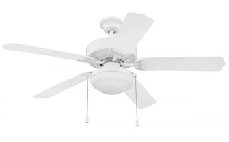 52'' Ceiling Fan w/Blades & LED Light Kit, Wet Rated (20|END52WW5PC1)