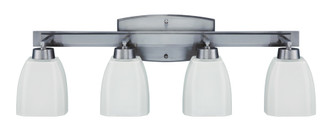 Bridwell 4 Light Vanity in Brushed Polished Nickel (20|14728BNK4)