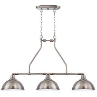 Timarron 3 Light Island in Antique Nickel (20|35973-AN)