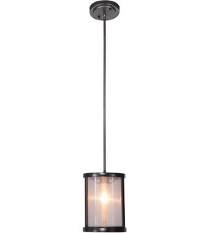Danbury 1 Light Mini Pendant in Matte Black (20|36791-MBK)