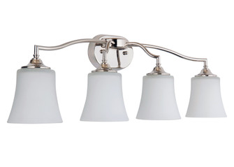 Helena 4 Light Vanity Light in Polished Nickel (20|41704-PLN)