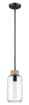 1 Light Mini Pendant in Espresso (20|P435ESP1)