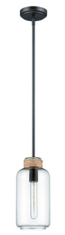 1 Light Mini Pendant in Espresso (20|P435ESP1)