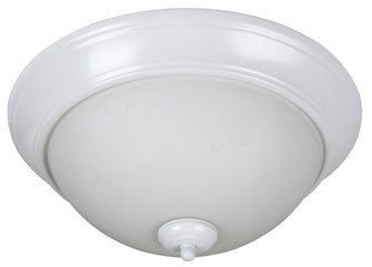 Pro Builder 15'' 3 Light Flushmount in White (20|XP15W-3W)