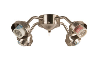 Universal 4 Light Fitter in Brushed Polished Nickel (20|F400-BNK-LED)