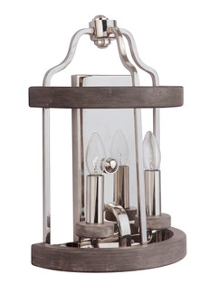 Ashwood Vanity 2 Light Polished Nickel/Greywood (20|36502-PLNGRW)