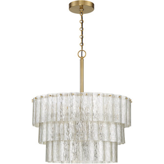 Museo 9 Light Pendant in Satin Brass (20|48694-SB)